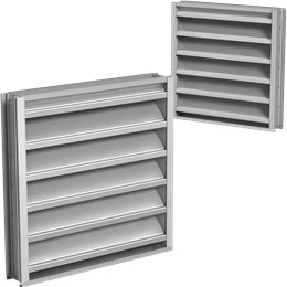 Greenheck Louvers fijos